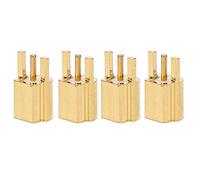 FTVOGUE Socket MMCX 50OHMS, Banda di Frequenza di Frequenza Ad Ampio Prestazione MMCX Connettori 10 Pezzi 10 Pezzi, Connettori per Dispositivi RF, Utilizzo Multiplo, Adatto per Sistemi GPS, Internet