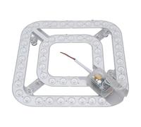 FTVOGUE Sostituzione Lampada Ventilatore da Soffitto, Pannello LED da 24 W con 3 Temperature di Colore, luminosità 2100 LM per Plafoniere da Incasso, Facile Installazione Magnetica