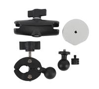 FTVOGUE Staffa di Montaggio Adattatore per Treppiede con Foro Filettato in Lega di Alluminio con Morsetto Universale Regolabile per Mini Dispositivo Antenna RV, Moto, Auto, Tetto, Tubo