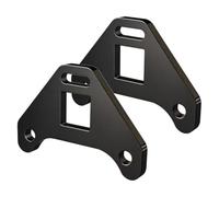 FTVOGUE Staffa per Motore di Azionamento per Mini Escavatore, Acciaio | Set Sinistro e Destro, Compatibile con Motori con Attacco Quadro, Riduce le Vibrazioni e lo Stress, per Escavatori da 1-1,8
