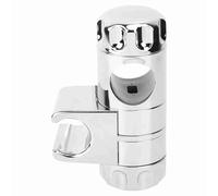 FTVOGUE Staffa per Soffione Doccia Supporto per Soffione Doccia con Finitura a Specchio Elettrolitico per da Bagno con Foro da 25 Mm