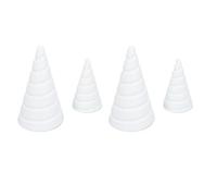 FTVOGUE Strumento per Avvolgere spirali da Giardinaggio, Versatile Strumento per elettrocoltura a Spirale per Piante da Interno ed Esterno in ABS, Grande e Piccolo, 4 Pezzi