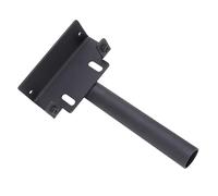 FTVOGUE Supporto per Asta Portabandiera per Camion, Supporto in Acciaio al Carbonio a Foratura Zero per Asta Portabandiera da 1,2 Pollici, Esposizione delle Bandiere in Camion o Giardini