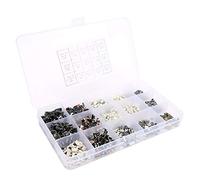 FTVOGUE Switch Pulsante 15 Valore Micro Interruttore Tattile Kit di Assortimento, Forniture di Manutenzione Post-Vendita per Telecomandi per Auto, Applicabili a Tutti i di Carrello di Controllo del