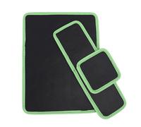 FTVOGUE Tappetino Magnetico per Attrezzi, Set da 3 Pezzi, con Superficie Rivestita in PVC, Cuscinetto Magnetico Flessibile per l'organizzazione degli Attrezzi, 30,5 X 24,8 Cm, per Riparazioni Auto,