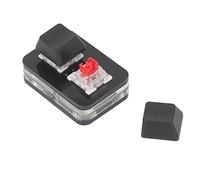 FTVOGUE Tastiera con Interruttore Rosso a 2 Tasti Tastiera Meccanica Mini USB per Giochi di Ritmo Funzione Copia Incolla Facile da Programmare a 2 Tasti Tastiere da Gioco per PC (BLACK)