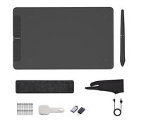 FTVOGUE Tavoletta Grafica 8192 Livelli di Pressione, Funzione di Inclinazione, Tavolo Disegno Ultra Sottile, 8 Tasti di Scelta Rapida, Senza Batteria, Penna