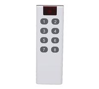 FTVOGUE Telecomando Universale Wireless con Codice di Apprendimento, Trasmettitore 433 MHz Ad Alta Potenza da 1000 M per Porte da Garage, Allarmi Auto, Domotica (8 chiavi)