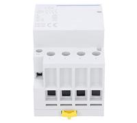 FTVOGUE Tensione Contattore Domestico 4NO Modulo Bobina Modulare 63A 400V AC DC Interruttore Elettronico Design Compatto a Basso Rumore per la Domotica Hotel Appartamenti AC DC 36V (/ 24V)
