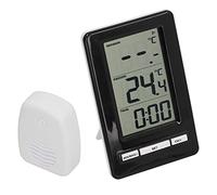 FTVOGUE Termoigrometro Wireless per Interni Ed Esterni con Ampio Display LCD, Portata di Trasmissione di 100 M, per la Cameretta dei Bambini in Serra Domestica