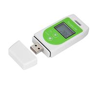 FTVOGUE Termometro Riutilizzabile con Registratore di Dati di Temperatura USB, Report PDF CSV per Laboratorio Medico di Conservazione degli Alimenti nel Frigorifero e nel Congelatore (TempU04)