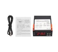 FTVOGUE Termoregolatore Digitale, Materiale ABS, Supporta Impostazioni di Temperatura Alta e Bassa, Intervallo di Misurazione da -58°F a 194°F per Frigoriferi Scaldabagni Serre (DC 12V)