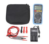 FTVOGUE Tester di Isolamento Megaohmmetro, Multimetro Digitale con Gamma da 50 V a 1000 V, Ampio Schermo per Tensione e capacità CA CC, Ideale per Elettricisti e Utenti Fai-da-te (SK-505A)
