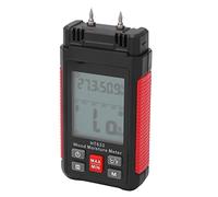 FTVOGUE Tester in Legno Portatile del Rilevatore del Misuratore di umidità con Materiale ABS e Sonde per il Pavimento e il Rilevamento