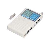 FTVOGUE Tester per Cavi di Rete, Materiale ABS, Tester Multifunzione USB RJ45 BNC per Professionisti della Rete, Test Accurati e Risoluzione dei Problemi Semplice