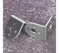 FTVOGUE Tetrix Robotics Staffa a L, Garantisce L'Allineamento dei Fori, | Giunto angolare strutturale per robot, distanza tra i fori di 8 mm, connessione ad angolo di 90 gradi, struttura in