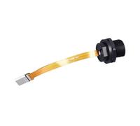 FTVOGUE Tipo Industriale C 3.1 Adattatore del Connettore Filettato con Cavo Maschio per Trasmissione Dati Stabile, Materiale PA66 Durevole