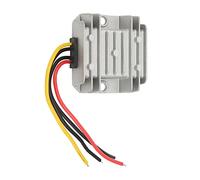 FTVOGUE Trasformatore Boost CC, Alluminio Pressofuso, Convertitore Step-up Ad Alta Efficienza Al 96% per Telecomunicazioni, Apparecchiature di Sicurezza