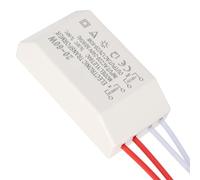 FTVOGUE Trasformatore Elettronico di Potenza, Convertitore di Tensione Compatto da 220 V a 12 V, Uscita Stabile, Ideale per Illuminazione a Bassa Tensione