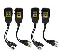 FTVOGUE Trasmettitore Video HD Anti Thunder a Tre Livelli, Trasmettitore Video a Doppio LED 12V-48V con Soppressore della Tensione Transitoria, Risposta in Frequenza DC-8MHz, Attenuazione Tipica