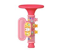 FTVOGUE Tromba Giocattolo per Bambini, Strumento Musicale Giocabile Dal Design dei Cartoni Animati con Pregevole Fattura, per la Prima Educazione e il Tempo di Gioco del Bambino (Rosa) (PINK)