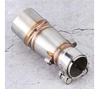FTVOGUE Tubo di Scarico Moto Tubo Centrale Struttura in Acciaio Inox Maniche Scorrevoli Tubo di Scarico Tubo Centrale, Adatto per Kawasaki Z250 2013 2016, Adatto per Kawasaki Ninja 250 300 2013 2016
