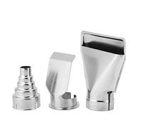 FTVOGUE Ugello per Pistola Ad Aria Compressa, Acciaio per Alte Temperature, Set da 3 Pezzi con Design Senza Perdite per un'efficace Rimozione della Vernice e un Riscaldamento Rapido