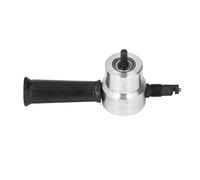 FTVOGUE Utensile da Taglio Elettrico per Roditrice per Metalli, Taglierina per Roditrice a Doppia Testa in Lega di Alluminio per Lamiera, Ferro da 1,8 Mm, Plastica da 2 Mm, Ideale per il Fai da Te e