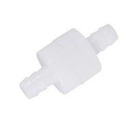 FTVOGUE Valvola di ritegno 8mm Inline One Way Non Ritorno Plastica Raccordo Meccanico per Olio combustibile Acqua Gas Aria