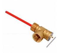 FTVOGUE Valvola di Sfogo Alta Temperatura 150PSI Ottone 3/4 Pollice, per