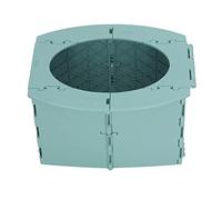 FTVOGUE Vasino per Bambini, Toilette Portatile Pieghevole per Viaggi, Campeggio, Guida a Lunga Distanza con Borsa per la Pulizia per un Facile Utilizzo e Conservazione (GREEN)