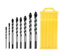 FTXanty Set di 8 pezzi Punte per Trapano Multifunzionali 3-12mm per Legno, Metallo, Calcestruzzo, Piastrelle, Vetro, Plastica e Pietra