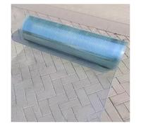 FTYEBDNC Pannello Di Poliestere Rinforzato Del Foglio Di Frp per la Copertura Della Serra, Le Baldacchini Del Parcheggio, Le Fermate Degli Autobus e i Rifugi/Clear/1.5 * 15M/4.92 * 49.21Ft