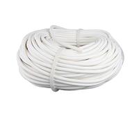 FTYEBDNC Waterproof Silicsolid Foaming Cord Silicon Sponge Cord, for Doand Windows Foamed Rubber Seal Strip/White/2Mm