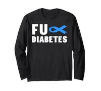 Fu Diabetes Shirt - Camicia Diabetes Fu Diabetes Awareness Maglia a Manica