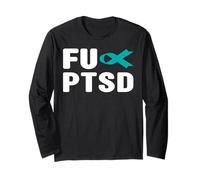 Fu PTSD Shirt - Consapevolezza del Disturbo da Stress Post traumatico Maglia a Manica
