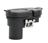 FU5Z-14489-A 4 Connettore per cablaggio di traino per rimorchio a 7 pin compatibile con parti automobilistiche F-250 Super Duty 2015 2024 per codice articolo FU5Z-14489-A