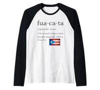 Fuacata I suoni quando vengono colpiti da un Chancleta 2025 Maglia con Maniche Raglan
