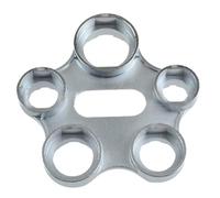 FUANA 1pc Rubinetto Ugello Chiave 10 Dimensioni Aeratori per Rubinetti Chiave Smontaggio Riparazione Strumento di Riparazione Accessori Lavello Cucina