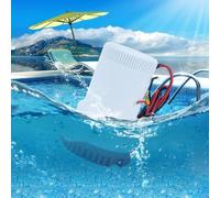 FUANA 2000GPH 12V DC sommergibile pompa di sentina barca, per albero inossidabile | 2000GPH 12V DC sommergibile per pompa dell'acqua, per pompa di sentina marina acqua dolce acqua salata uso barca