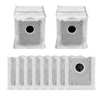 FUANA 4/10 sacchetti di ricambio per aspirapolvere per Deebot Mini Robot aspirapolvere sacchetti filtro (confezione da 10)