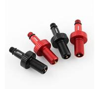 FUANA Adattatore per valvola dell'aria ammortizzatore posteriore in lega di alluminio per ammortizzatori RockShox Monarch XMM e Marzocchi IFP, kit di riparazione bici da 1 pezzo