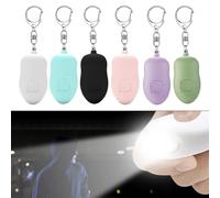 FUANA Allarme di sicurezza personale per donne e ragazze, 140 dB forte suono urlo esterno, portachiavi di emergenza compatto, dispositivo di salvataggio automatico per escursioni, passeggiate