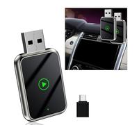 FUANA Auto Per Carplay Box Per Android Auto Auto Convertitore di proiezione Wireless Per Tipo-C/Modalità di connessione USB B-T/WiFi Alimentatore 5V Accessori esterni automobilistici