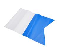 FUANA Bandiera per immersioni subacquee 29 x 22 cm, in PVC, impermeabile, con presa per asta per snorkeling e acqua, blu e bianco
