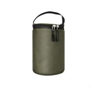 FUANA Borsa multiuso per il trasporto del serbatoio del gas da campeggio, con manici e doppia cerniera per un facile accesso, Come da immagine, Small Green