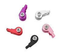 FUANA Brompton - Supporto pieghevole per faro della bicicletta, in lega di alluminio, con viti in acciaio inox, kit di riparazione per bici da 32 x 18 mm
