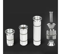 FUANA Bullone di espansione a vite per cuffia della bicicletta per forcelle in carbonio da 1-1/8 "con diametro esterno da 25,4-28,6 mm, lega di alluminio e regolatore in acciaio inossidabile con