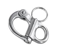 FUANA Cinghie di peso 316 con gancio a scatto a sgancio rapido per scuba e snorkeling, per acciaio inossidabile, gancio fisso, 35 mm/52 mm/69 mm/96 mm, dimensioni 52 mm