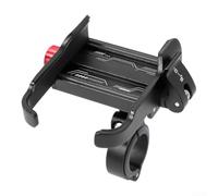 FUANA CNC Lega Bicicletta Mount 22-38mm Manubrio Secure Fit (nero)